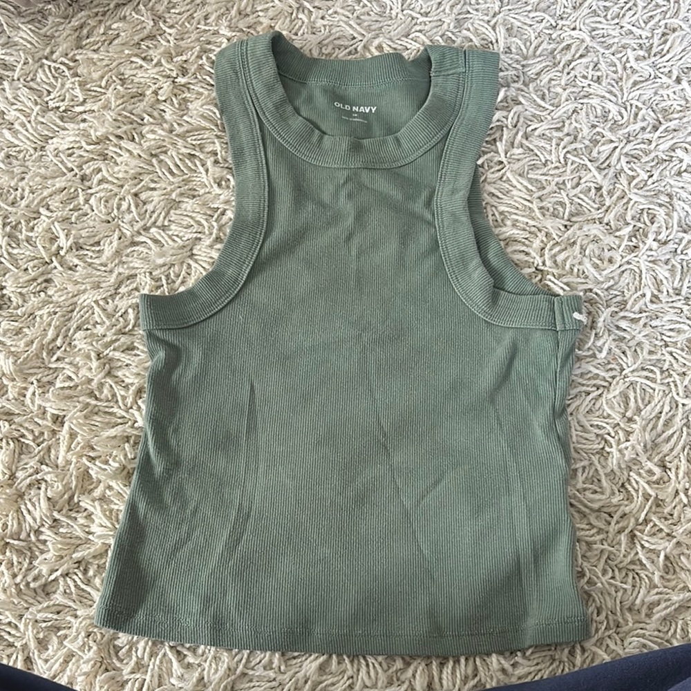 Old Navy Women's Green Tank Top